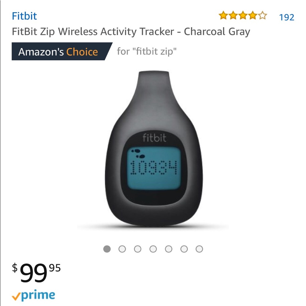 NEW IN BOX Fitbit Zip Wireless Activity Tracker